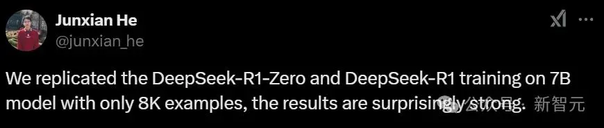 全球掀DeepSeek复现狂潮！UC伯克利等成功复现，只用强化学习没有监督微调，30美元就能见证‘啊哈时刻’！